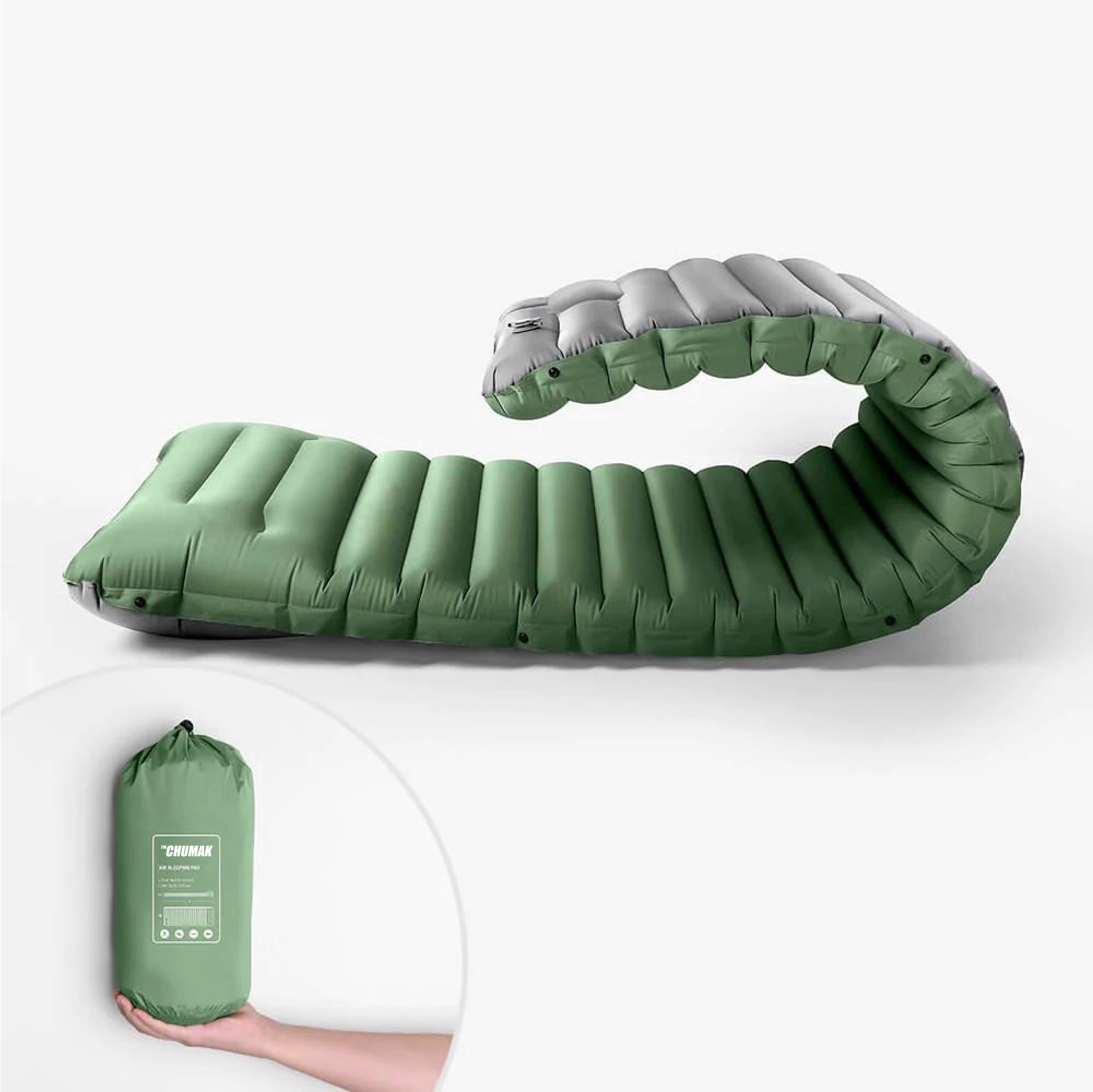 Air Sleeping Pad (Built-in Pillow)