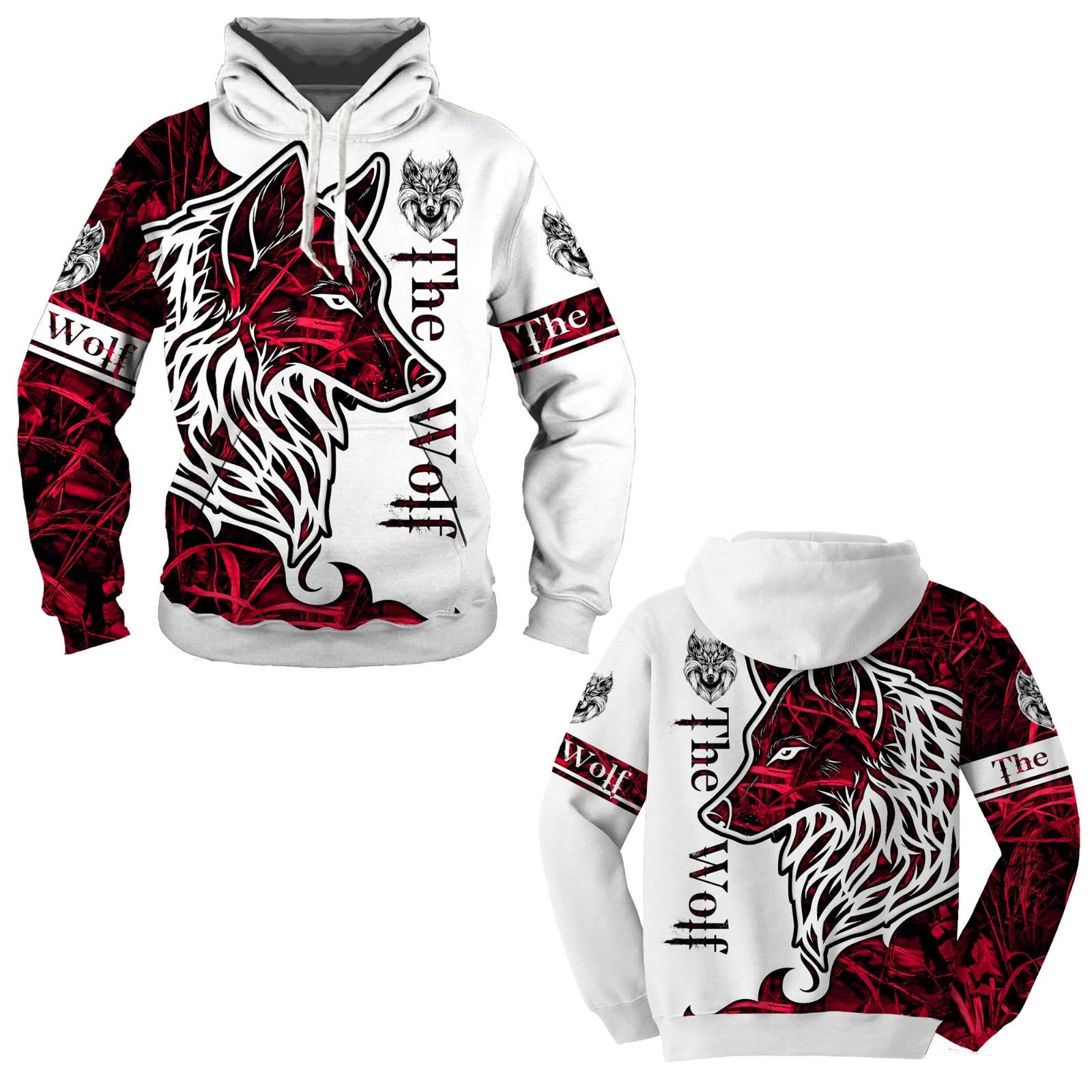 Red Wolf Mission - Cozy and warm jogging suit